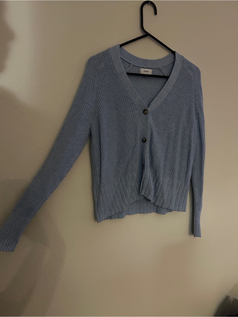 V-Neck Button Cardigan - Picture 2 of 6